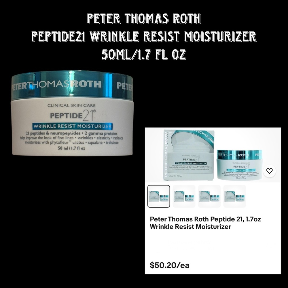 Peter Thomas Roth Peptide21 Wrinkle Resist moisturizer 50ml/1.7 fl oz